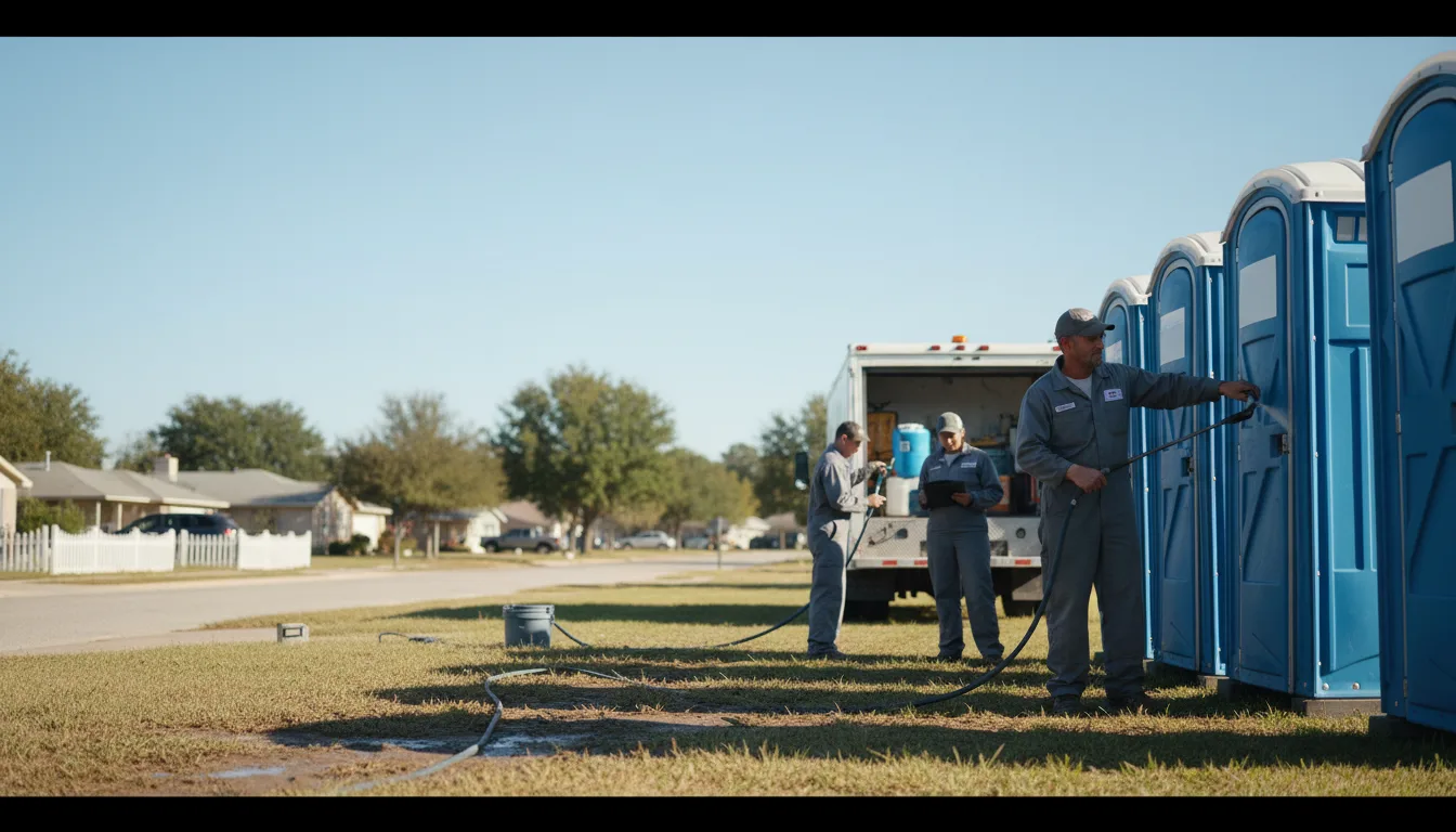 Long-Term Portable Toilet Rental in Milledgeville, OH near me